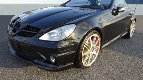 Mercedes SLK55 AMG in Schwarz